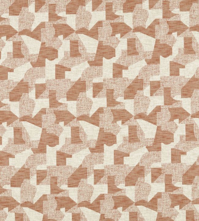 Espen Fabric by Clarke & Clarke Rust