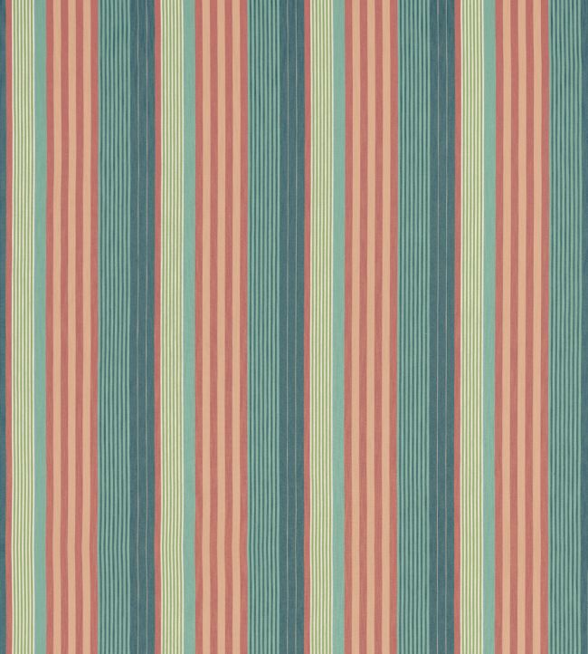 Esprit Stripe Fabric by Thibaut Pine and Mimosa