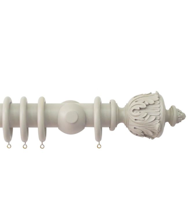 Estate 48mm Wooden Clay Acanthus EST180R/CLY/H4028Fx2/CLY 180cm Cup 18 Clay