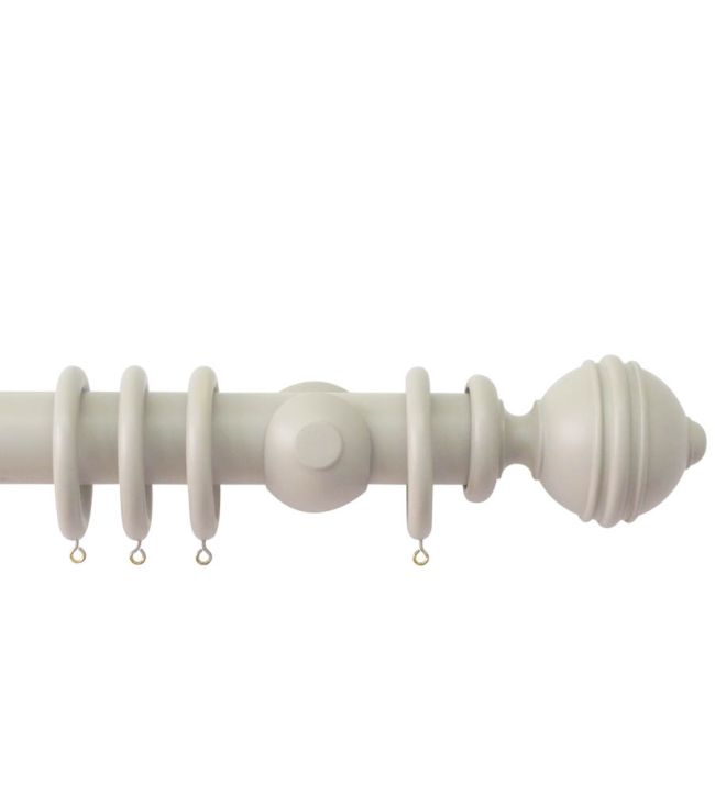Estate 48mm Wooden Clay Ribbed Ball EST180R/CLY/H3027Fx2/CLY 180cm Cup 18 Clay
