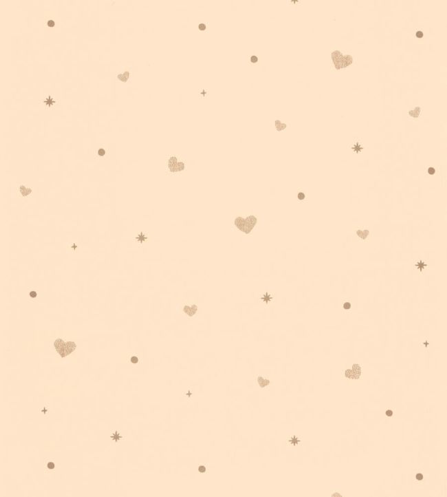 Estelle Wallpaper by Caselio Rose or
