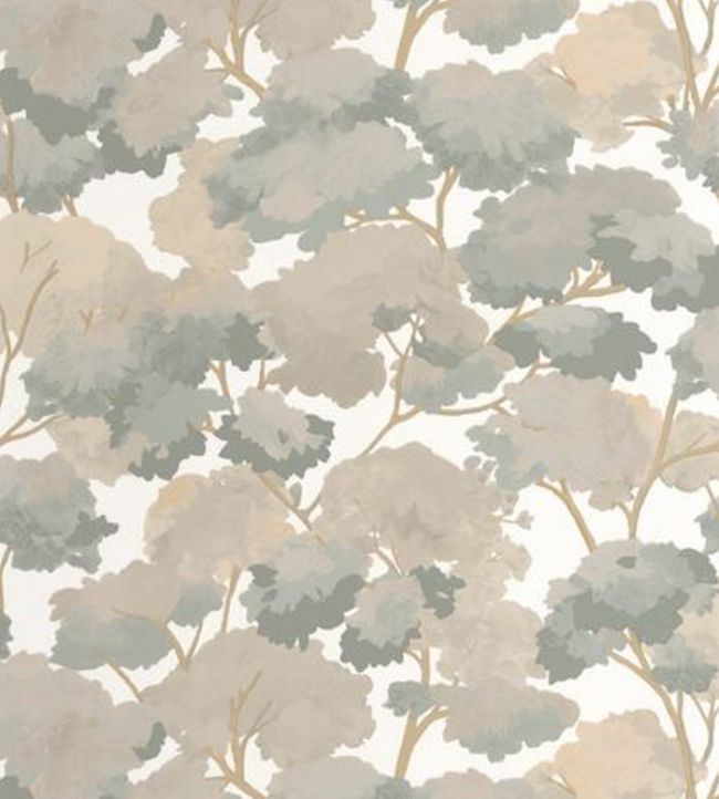 Ete Wallpaper by Caselio Gris Taupe