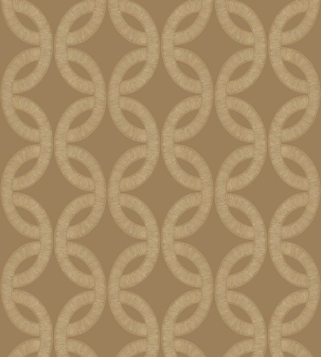 Etienne Wallpaper by Casamance Praline/dore