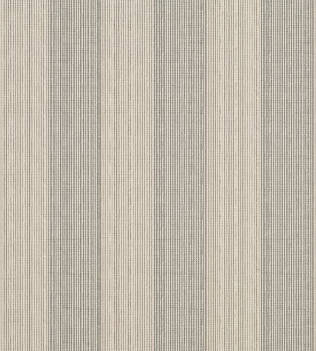 Evan Stripe Wallpaper by Thibaut Charcoal