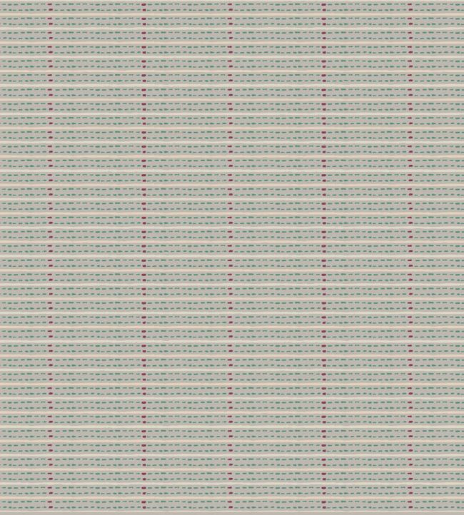 Eversley Stripe Fabric by Parker & Jules Verdigris