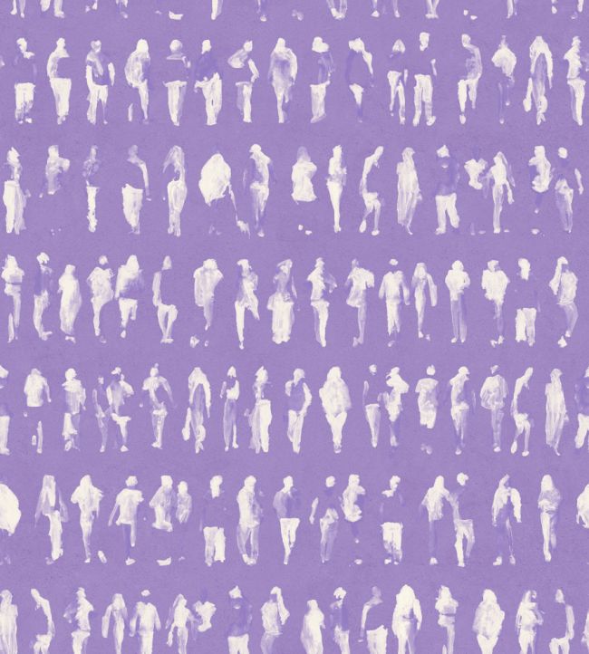 Executives Wallpaper by Tres Tintas Lilac