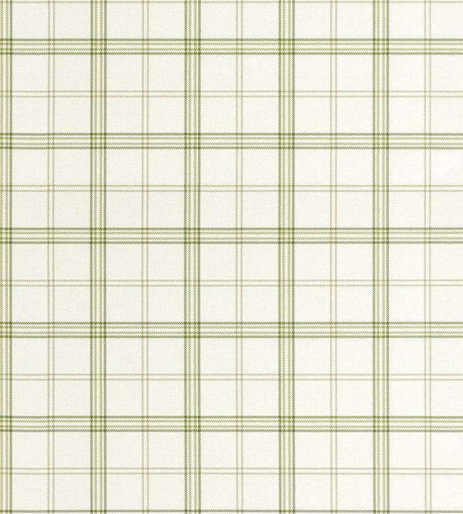Ezra Plaid Wallpaper by Scalamandre Olive