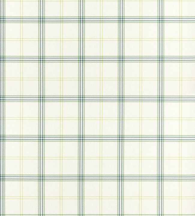 Ezra Plaid Wallpaper by Scalamandre Pear