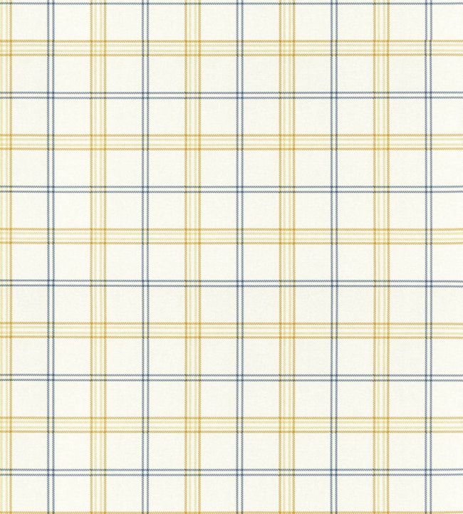 Ezra Plaid Wallpaper by Scalamandre Sun And Sea