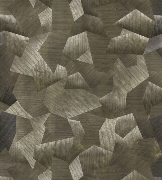 Facettes Wallpaper by Nobilis Green