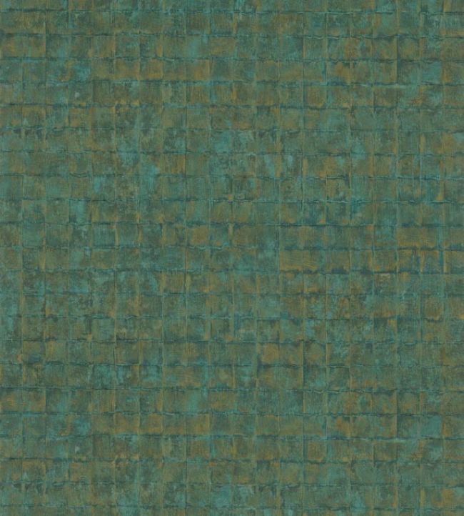 Faenza Wallpaper by Casamance Emeraude