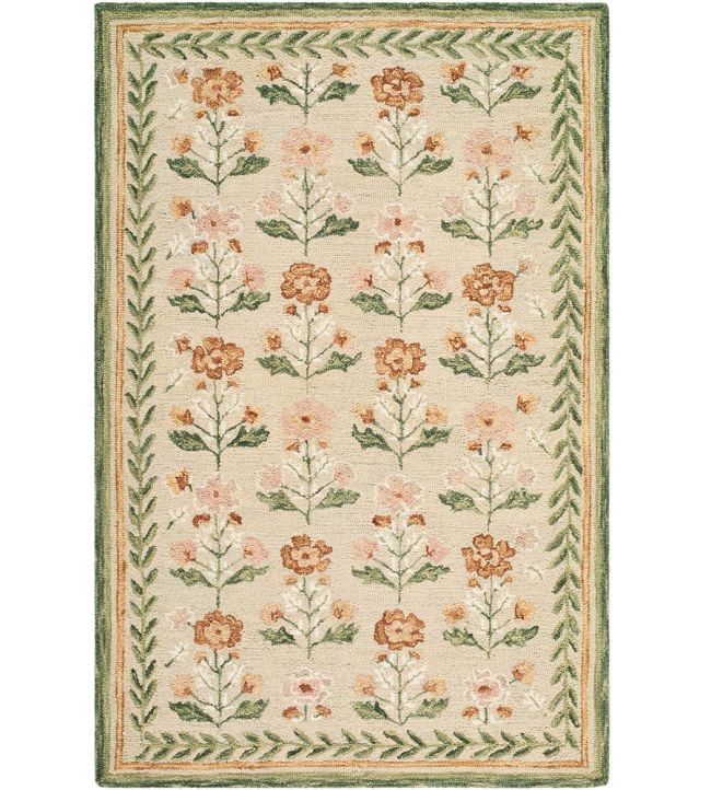 Livabliss Fairfax rug Green/Rosewood FFX2302-576 Green/Rosewood