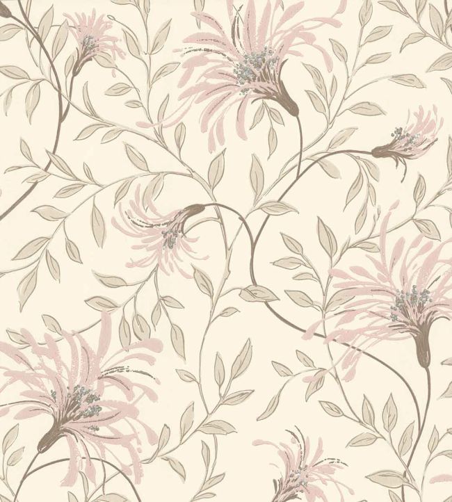 Fairhaven Wallpaper by 1838 Wallcoverings Pink