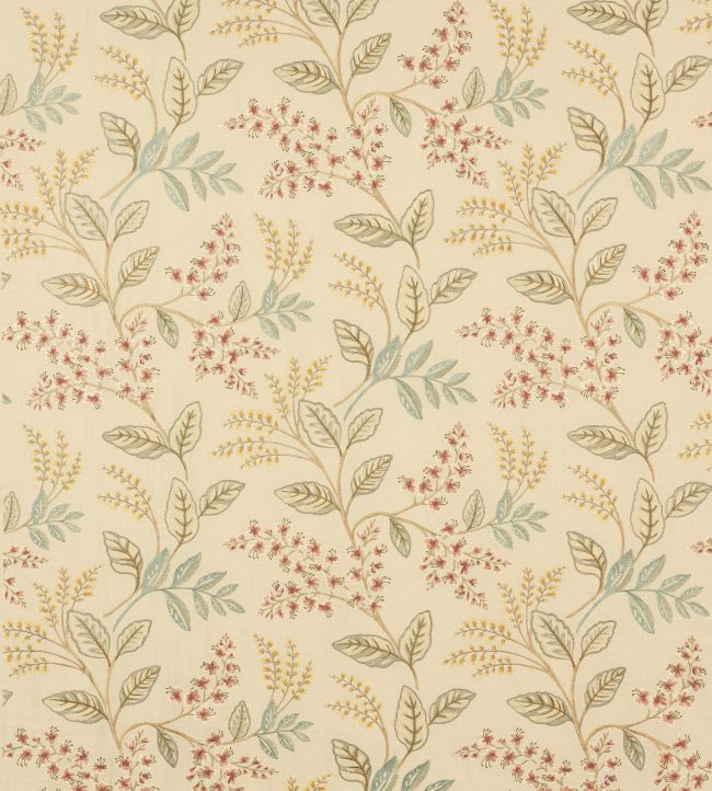 Fairlight Fabric by Colefax and Fowler Pink/Old Blue