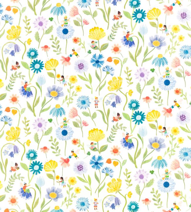Fairy Garden Wallpaper by Villa Nova Green