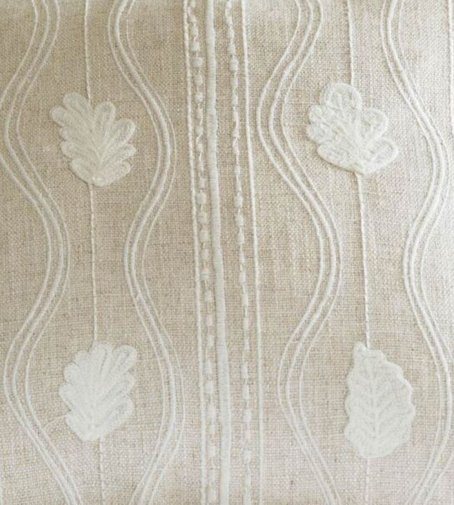 Falling Leaves Fabric by Andrew Martin Ivory