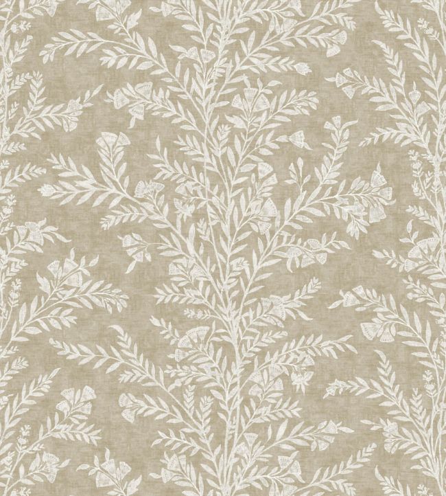 Fan Flower Wallpaper by Lewis & Wood Gold Dust