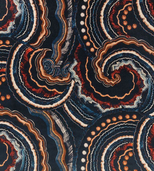 Fantasia Velvet Fabric by Romo Celestial