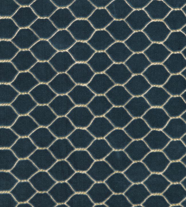 Faraday Velvet Fabric by Sanderson Atlantic