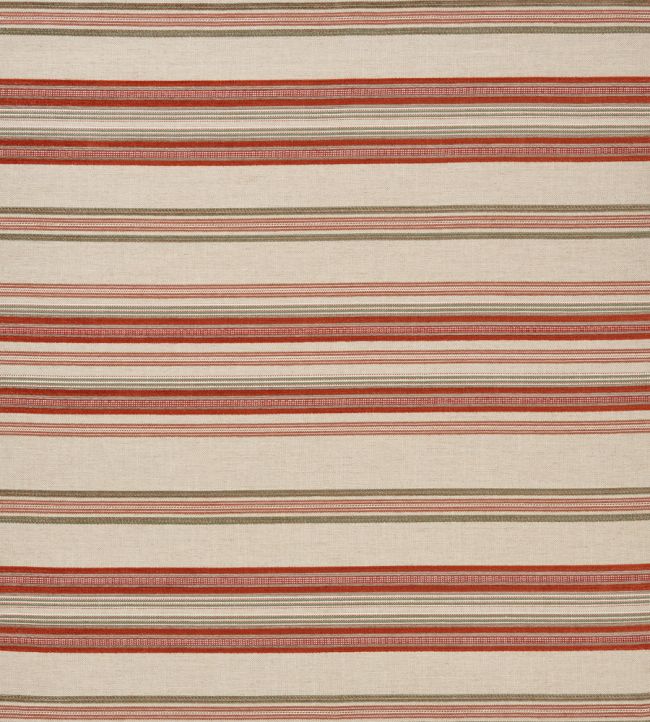 Farnaz Stripe Fabric by Nina Campbell Persimmon