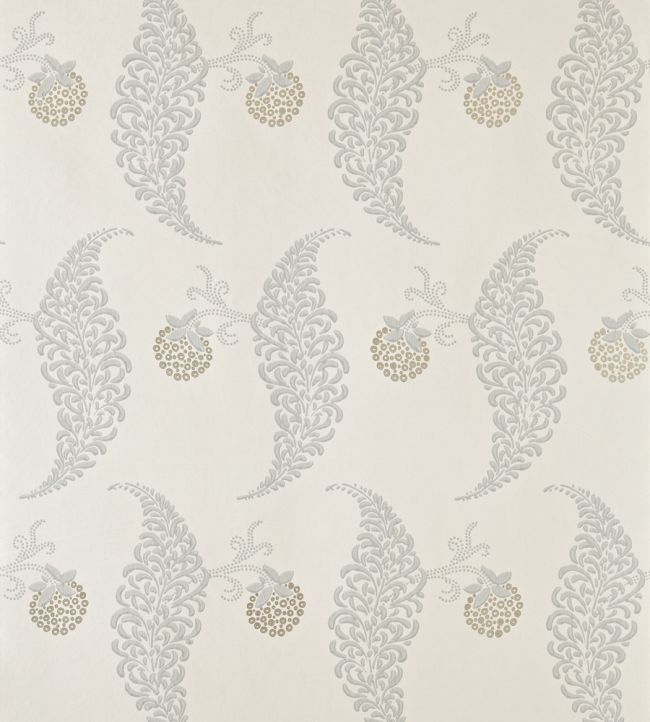 Rosslyn Wallpaper by Farrow & Ball Shaded White