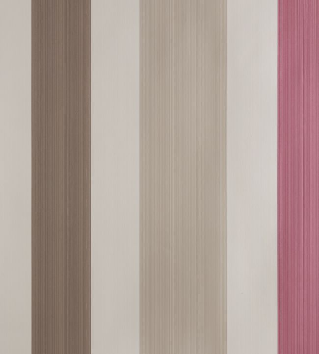Chromatic Stripe Wallpaper by Farrow & Ball Skimming Stone