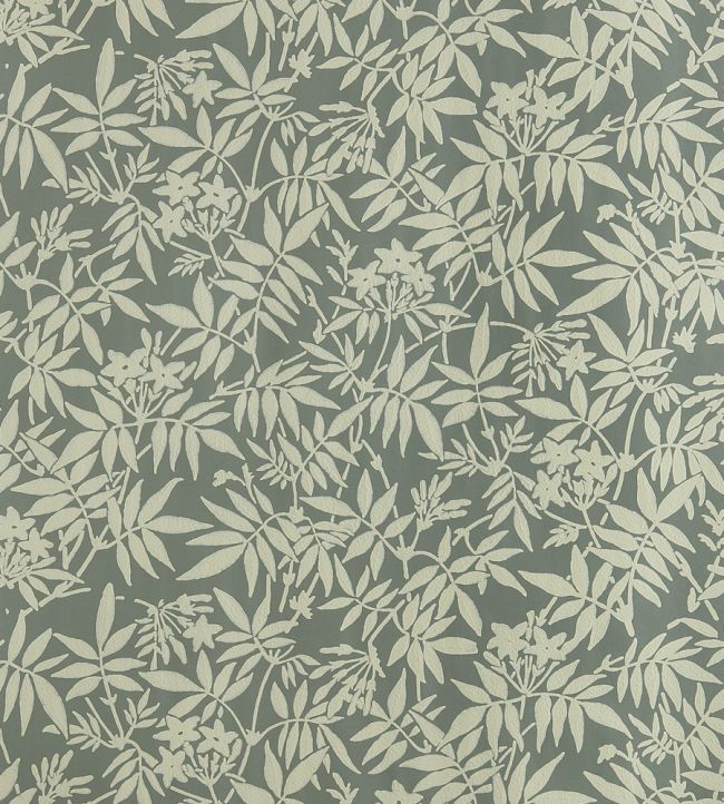 Jasmine Wallpaper by Farrow & Ball Green Smoke