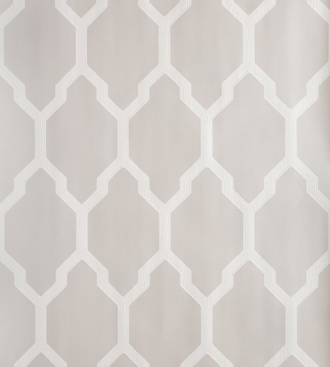 Tessella Wallpaper by Farrow & Ball Strong White