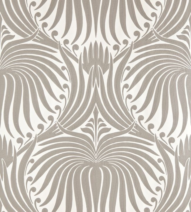 Lotus Wallpaper by Farrow & Ball Skimming / Charleston