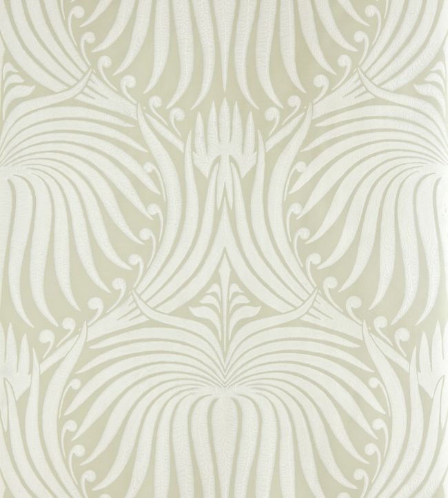 Lotus Wallpaper by Farrow & Ball Green Ground