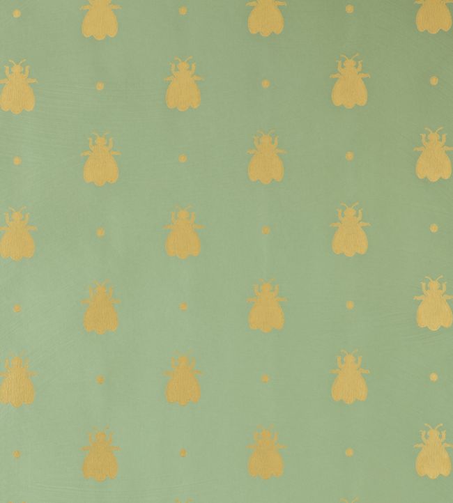 Bumble Bee Wallpaper by Farrow & Ball Suffield Green
