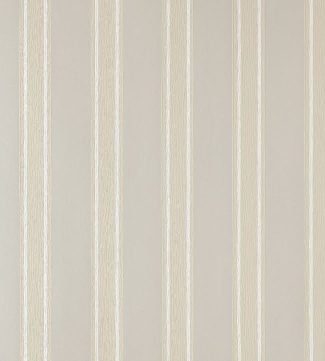 Block Print Stripe Wallpaper by Farrow & Ball Oxford Stone