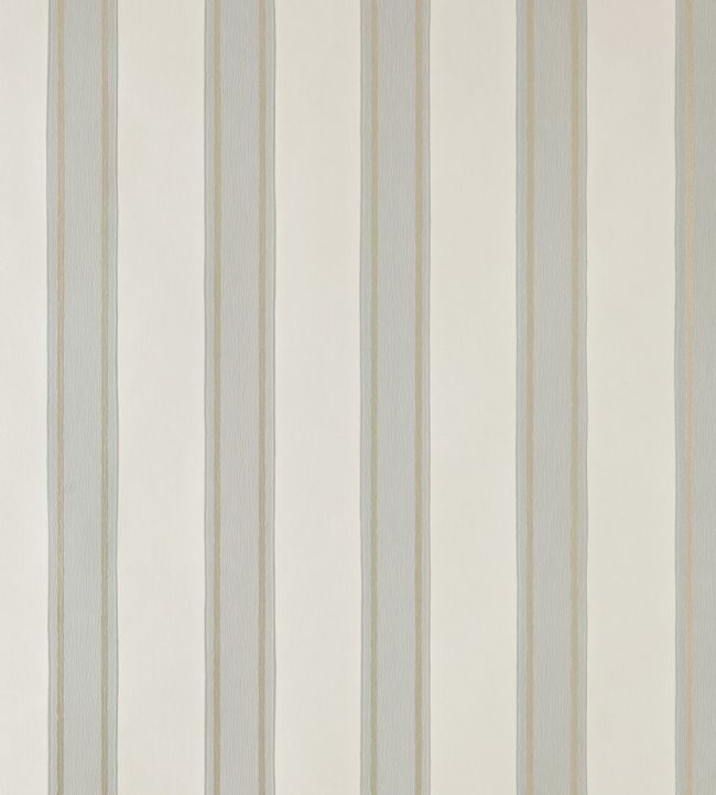 Block Print Stripe Wallpaper by Farrow & Ball Lamp Room Gray
