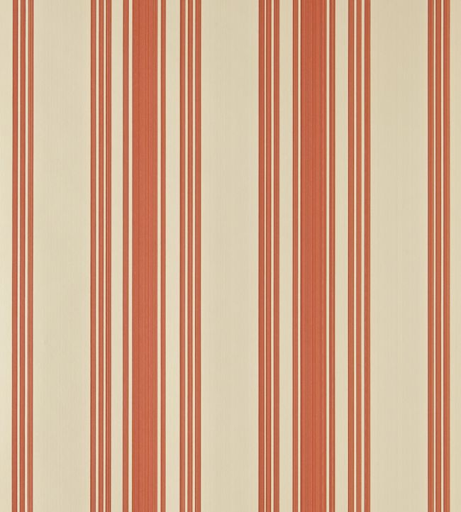 Tented Stripe Wallpaper by Farrow & Ball Terre D'Egypte