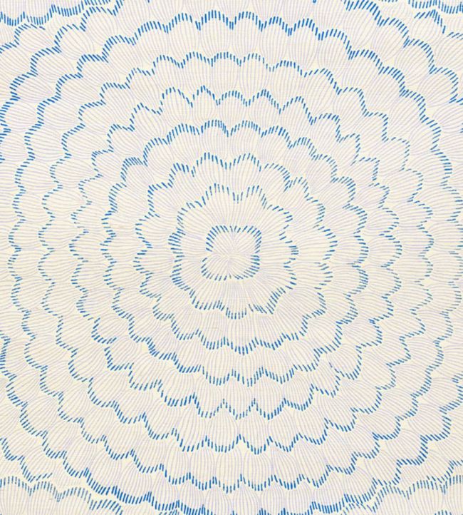 Feather Bloom Sisal Wallpaper by Schumacher Wisteria