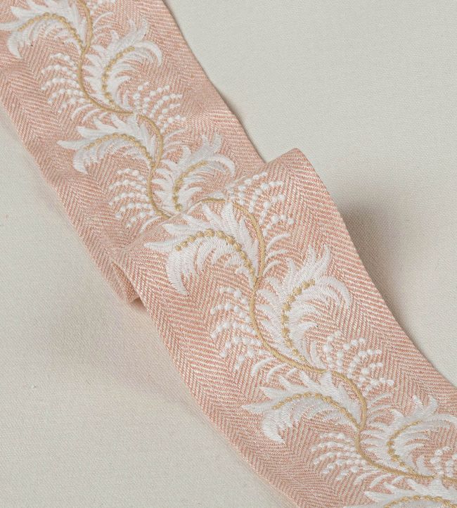 Feather Braid Trimming by Colefax and Fowler Pink