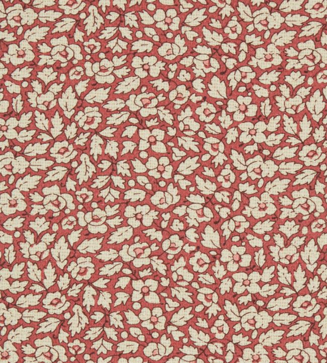 Feather Petals Fabric by Liberty Red Lac