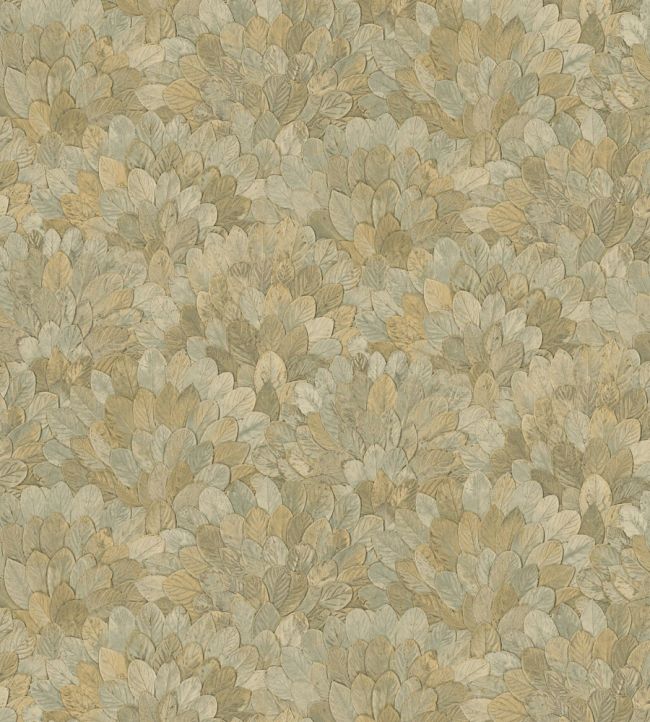 Feijoa Wallpaper by Casamance Amande