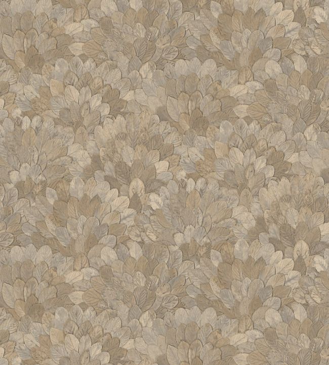 Feijoa Wallpaper by Casamance Travertin