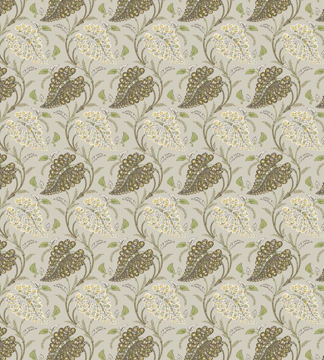 Felbrigg Fabric by Nina Campbell Stone/Olive/Sepia