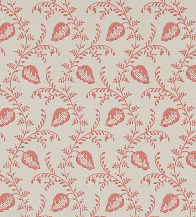 Felicity Wallpaper by Colefax and Fowler Red