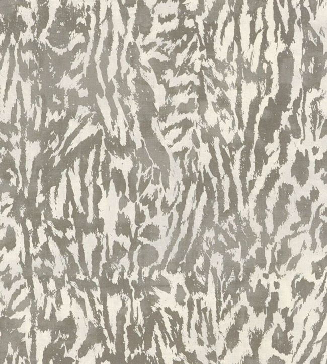 Feline Fabric by Schumacher Stone