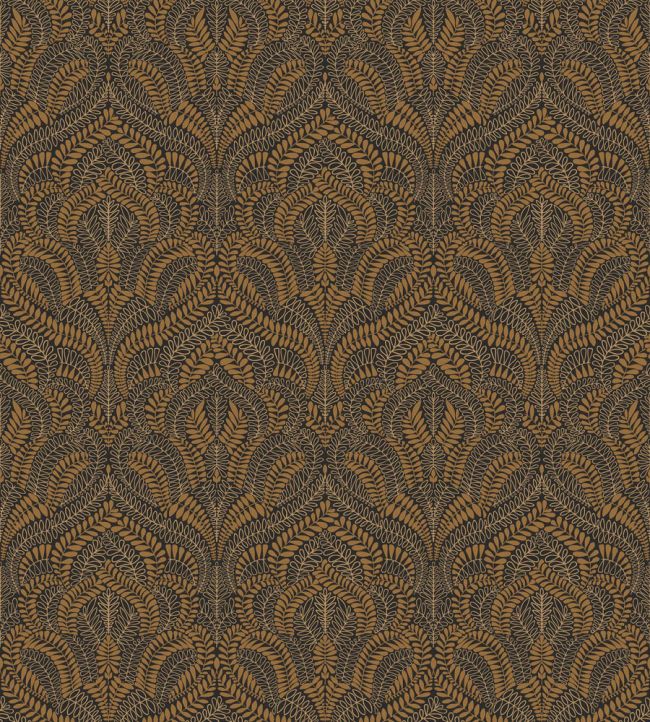 Felix Wallpaper by Casamance Noir/dore