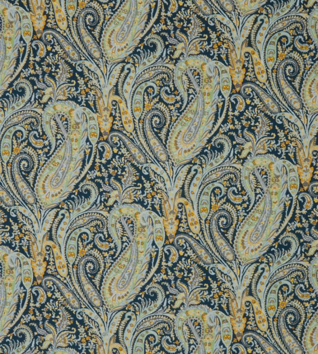 Felix Raison in Emberton Linen Fabric by Liberty Lichen Bright