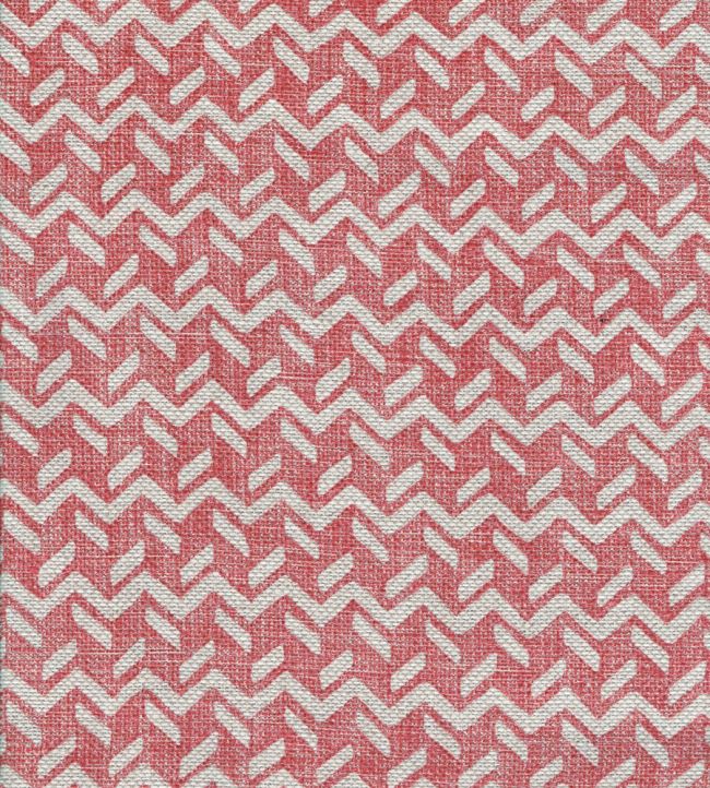 Chiltern Fabric by Fermoie Red