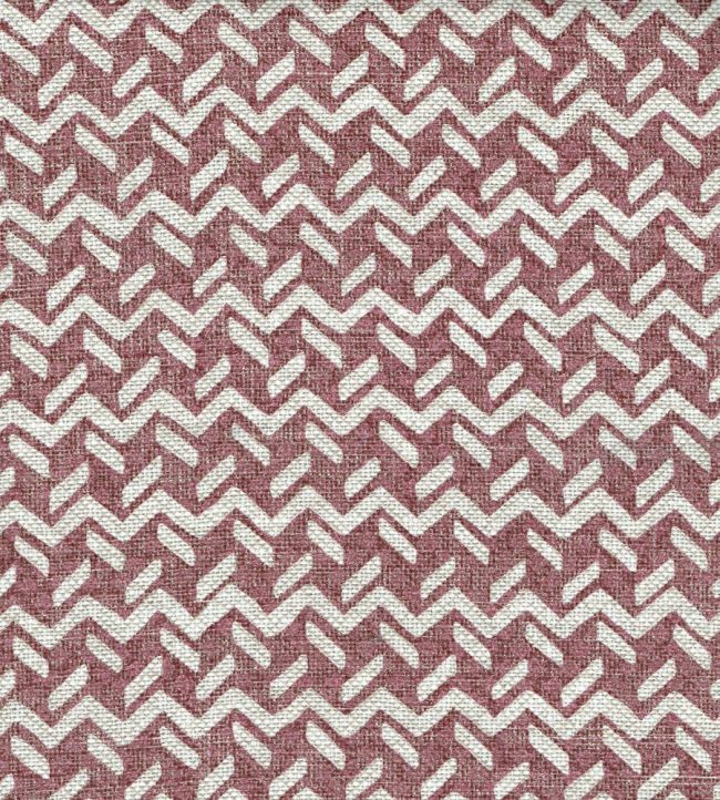 Chiltern Fabric by Fermoie Burgundy