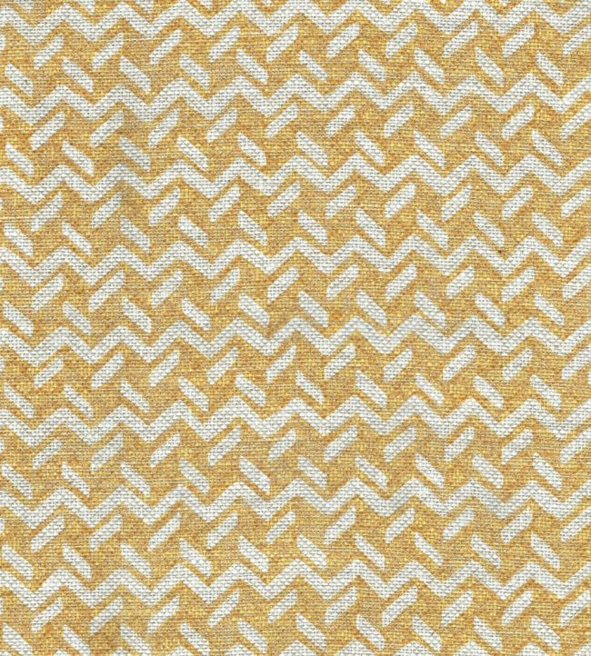 Chiltern Fabric by Fermoie Yellow
