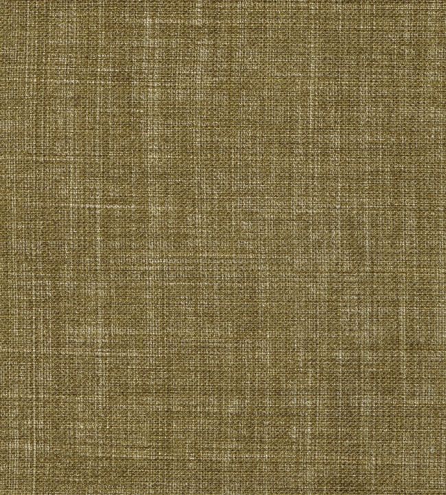 Plain Linen Fabric by Fermoie Carpet Green