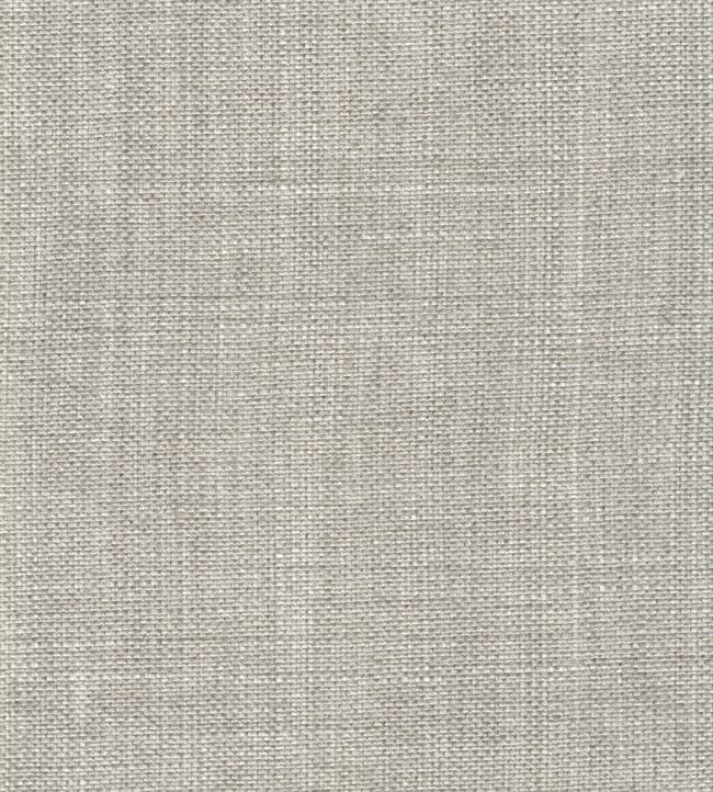 Plain Linen Fabric by Fermoie Silver Something