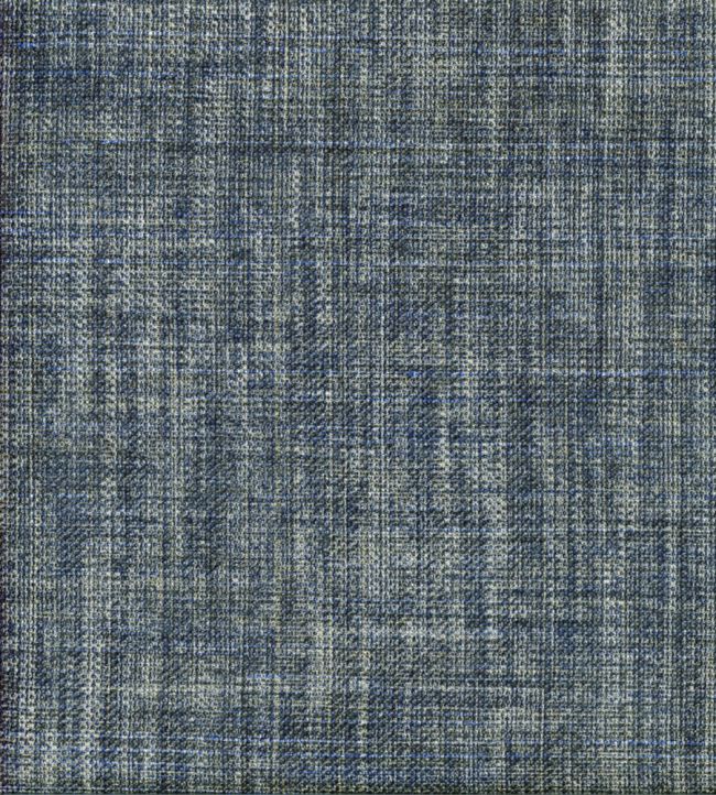 Plain Linen Fabric by Fermoie Electric Grey